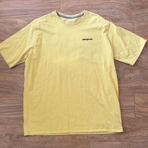 Patagonia Men's Bright Yellow Short Sleeve Responsibili-tee Size XXL